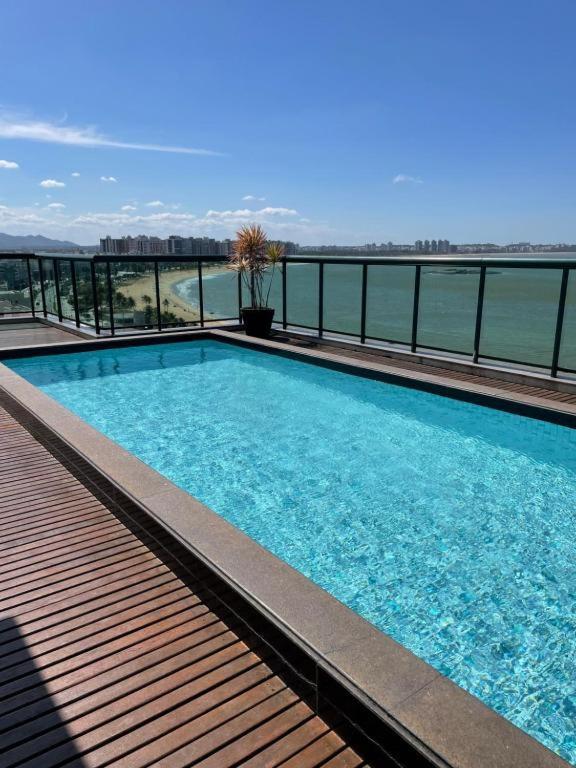 Flat Praia De Camburi Vitória Exteriör bild