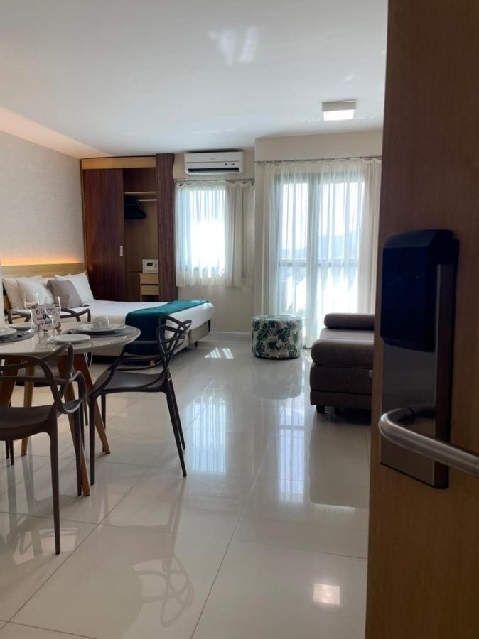 Flat Praia De Camburi Vitória Exteriör bild